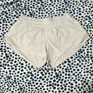 Women's White lululemon hotty hot Shorts